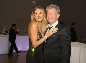 amfAR Inspiration Gala 2016 Heidi Klum and David Foster