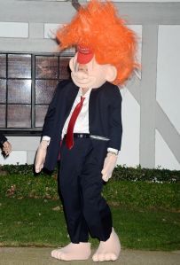 Orlando Bloom Donald Trump Halloween 2016