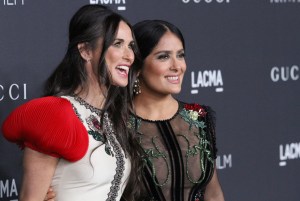 LACMA Art + Film Gala 2016 Demi Moore and Salma Hayek