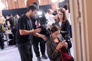 Backstage at Roland Mouret RTW Spring 2017