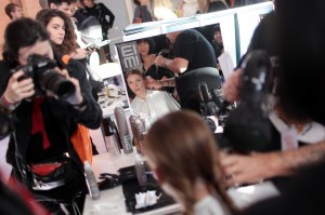 Backstage at Roland Mouret RTW Spring 2017
