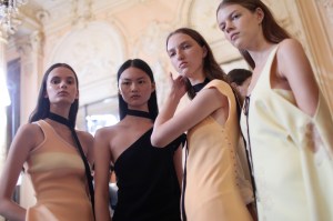 Backstage at Roland Mouret RTW Spring 2017