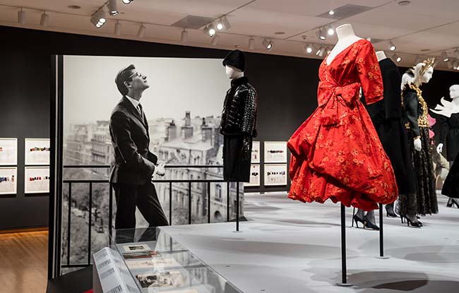 Inside the “Yves Saint Laurent: The Perfection of Style” Exhibit at the Seattle Art Museum.