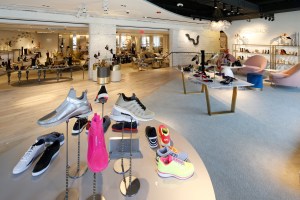Inside Saks Fifth Avenue’s 10022-Shoe store in Greenwich, CT