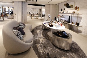Inside Saks Fifth Avenue’s 10022-Shoe store in Greenwich, CT