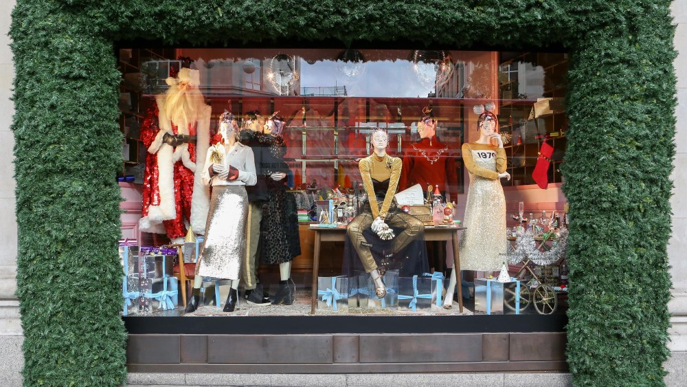 Holiday Windows at Selfridges.