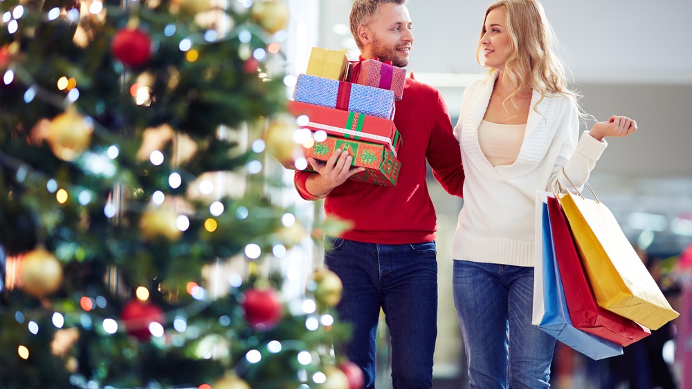 Holiday spending is seen increasing this year.
