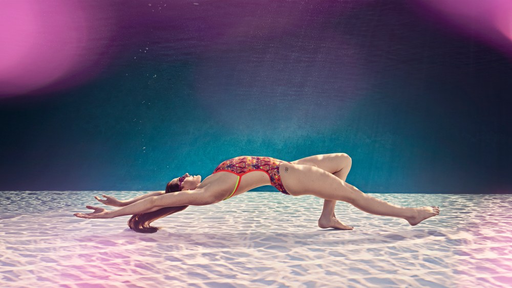 Missy Franklin in a look from her new collection.