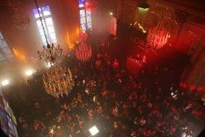 The scene at the L'Oréal Gold Obsession party