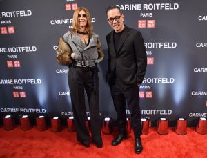 Carine Restoin-Roitfeld and Naoki Takizawa
