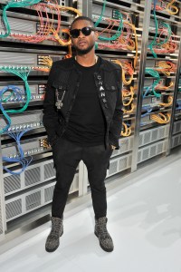 Usher front row chanel spring 2017