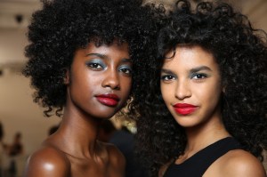Backstage at Vanessa Seward RTW Spring 2017