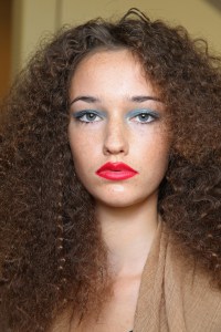 Backstage at Vanessa Seward RTW Spring 2017