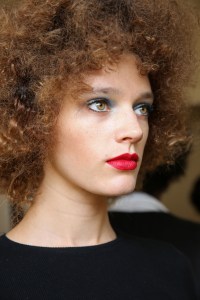 Backstage at Vanessa Seward RTW Spring 2017