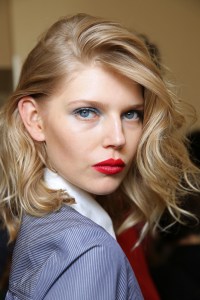 Backstage at Vanessa Seward RTW Spring 2017