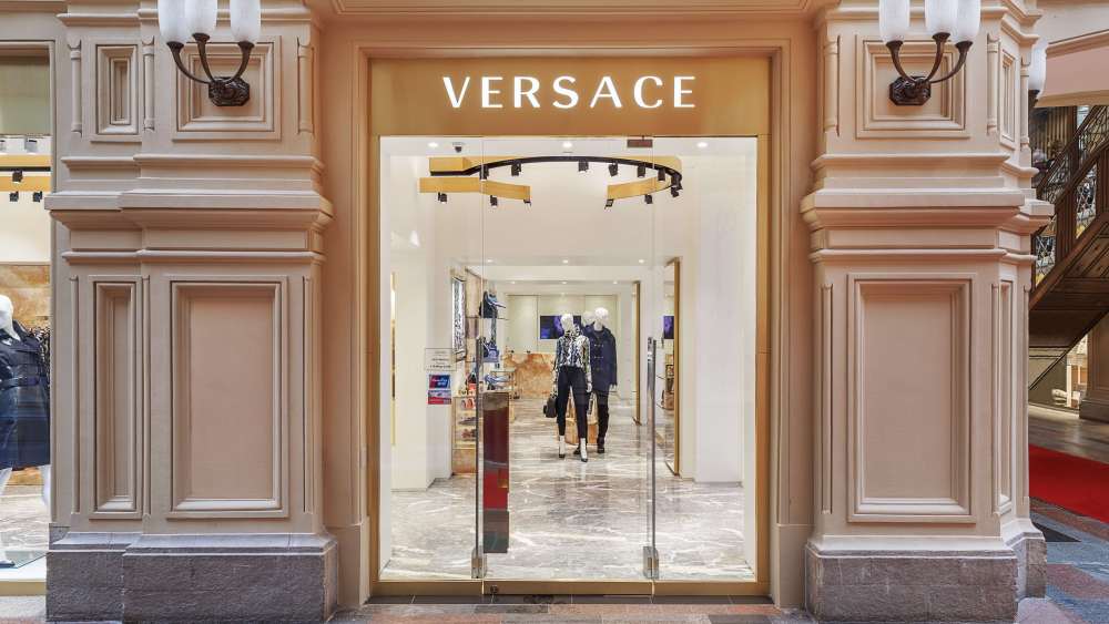 Versace flagship Gum department store Moscow