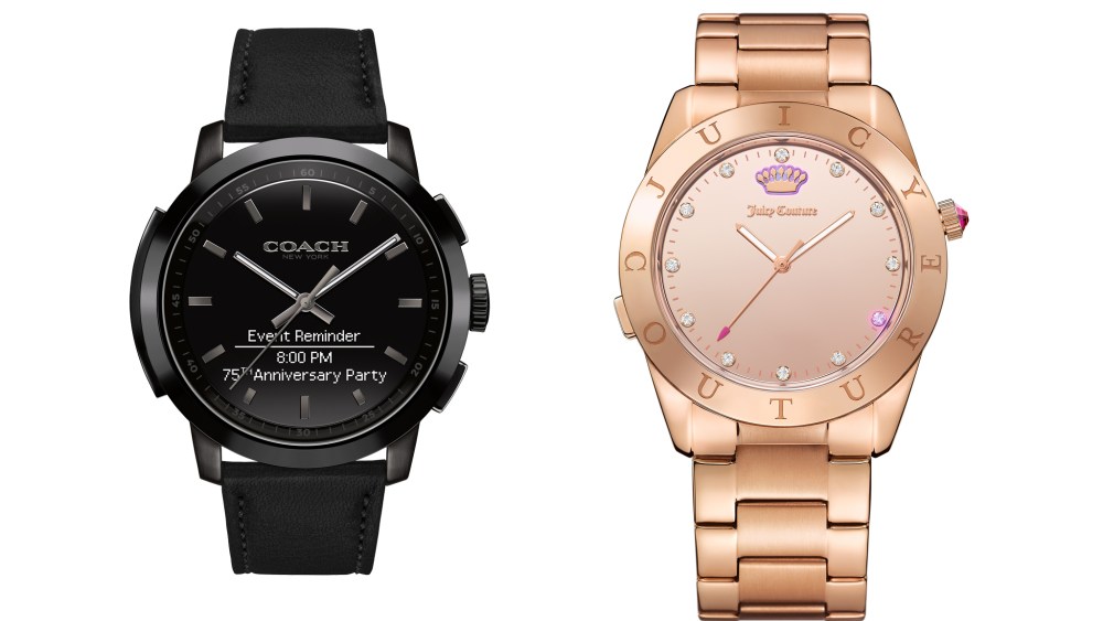 HP Watches from Coach, Juicy Couture