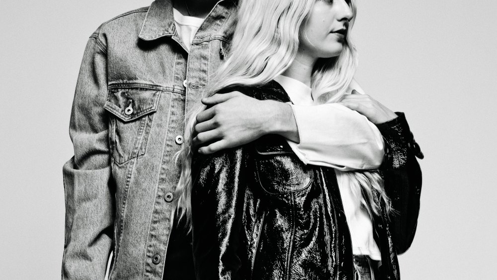 COREY OLSEN FASHION, STILL-LIFE Levi’s Made & Crafted x Off-White c/o Virgil Abloh’s cotton denim jacket, Joe’s Jeans’ cotton T-shirt and Won Hundred’s cotton denim jeans. MAYA LANER PROP STYLING Frame’s leather jacket and Levi’s cotton jeans. (Model’s own top.)