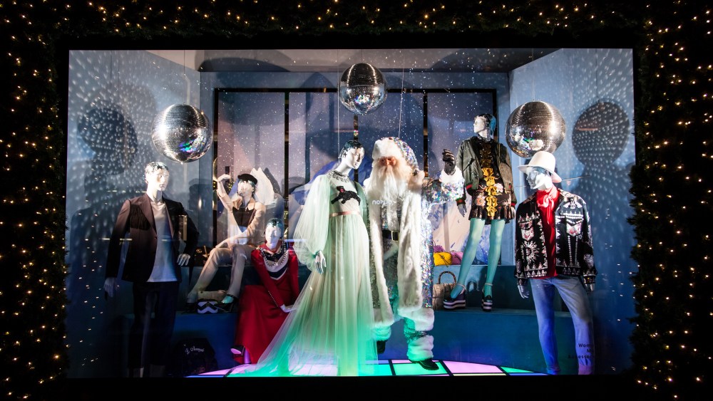 The holiday windows at Selfridges