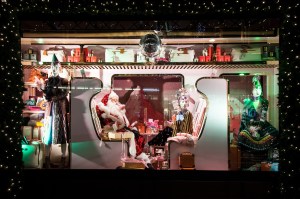 The holiday windows at Selfridges