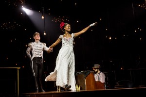 denee benton on stage
