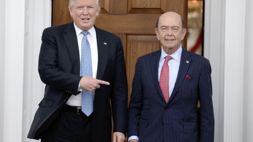 Donald Trump Wilbur Ross Commerce Secretary