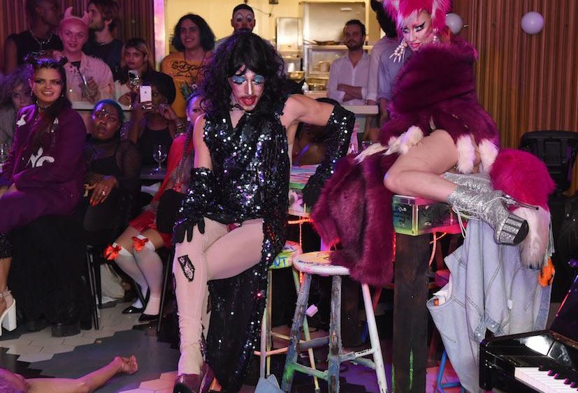 British Designers Celebrate Halloween With Isamaya Ffrench, Ace Hotel