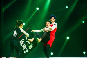 The atmosphere at Alibaba's 11.11 Global Shopping Festival Countdown Gala.