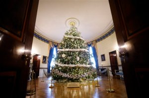 Holiday and Christmas Decorations at the White House, 2016