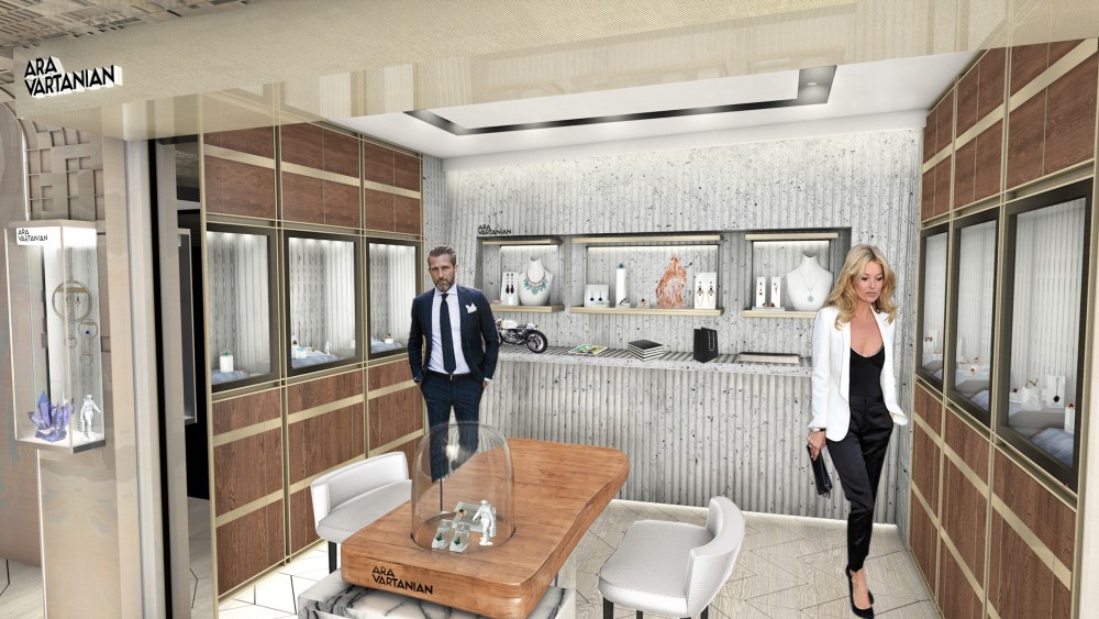 Ara Vartanian store Harvey Nichols
