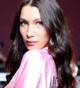 Hair, Makeup and Backstage Beauty at the Victoria's Secret Fashion Show 2016 bella hadid