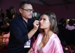 Hair, Makeup and Backstage Beauty at the Victoria's Secret Fashion Show 2016 alessandra ambrosio