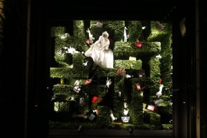 The holiday windows Bergdorf Goodman.