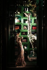 The holiday windows Bergdorf Goodman.
