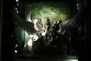 The holiday windows Bergdorf Goodman.