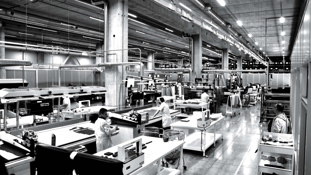 Prada’s state-of-the-art industrial complex in tuscany’s Valvigna are part of Prada’s “garden factories” and are nestled in a lush landscape of pomegranate, fig and jujube trees and vineyards.