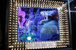 A Bloomingdale's holiday Window.