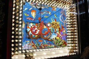 A Bloomingdale's holiday Window.