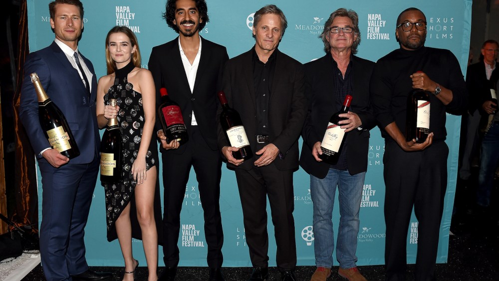 Lee Daniels, Cuba Gooding Jr., Kurt Russell, Viggo Mortensen in Napa