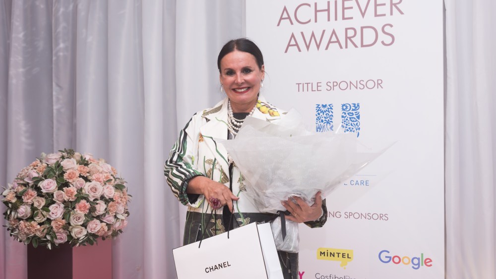 Terry de Gunzburg CEW UK Awards