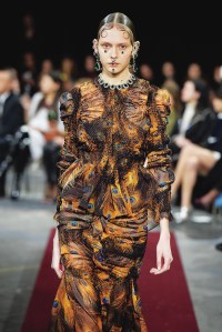 Riccardo Tisci’s controversial Victorian Chola girl for Givenchy fall 2015.