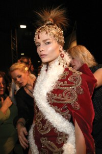 Alexander McQueen’s glamorous tree dweller, fall 2008.