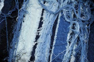 Frayed denim at Denim Clothing Company