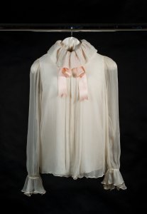 Princess Diana's Emmanuel engagement blouse