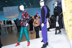 Jean Paul Gaultier pieces in “Emphatics”.