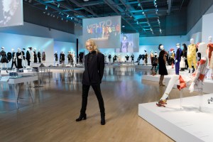 Karin Legato at the opening of “Emphatics” at Phoenix Art Museum.