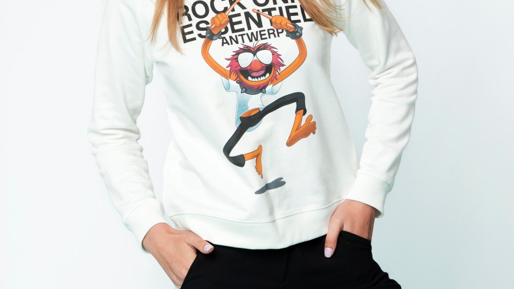 A look from Essentiel's "The Muppets" collaboration with Disney.