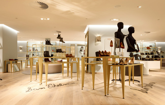 The Sam Edelman presentation in Kaufhof's Dream Concept in Dusseldorf.