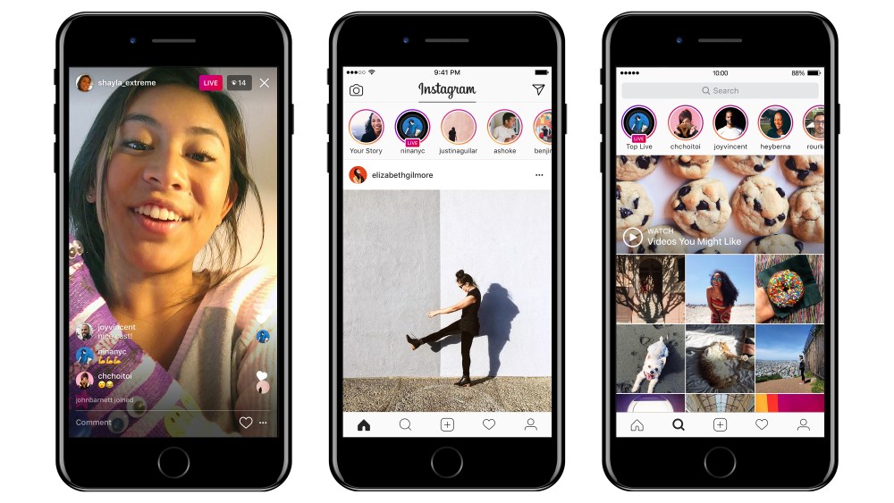 Instagram Live Video