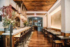The dining room of Italienne. 